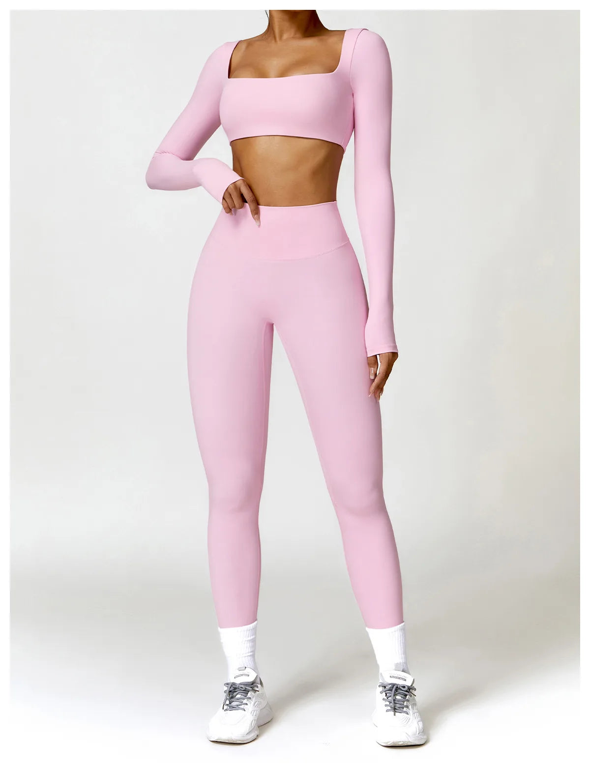 Women’s Quick-Dry Square Neck Gym Top - yourelevatedwellness