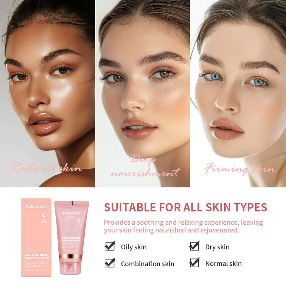 Collagen Jelly Overnight Facial Mask - yourelevatedwellness
