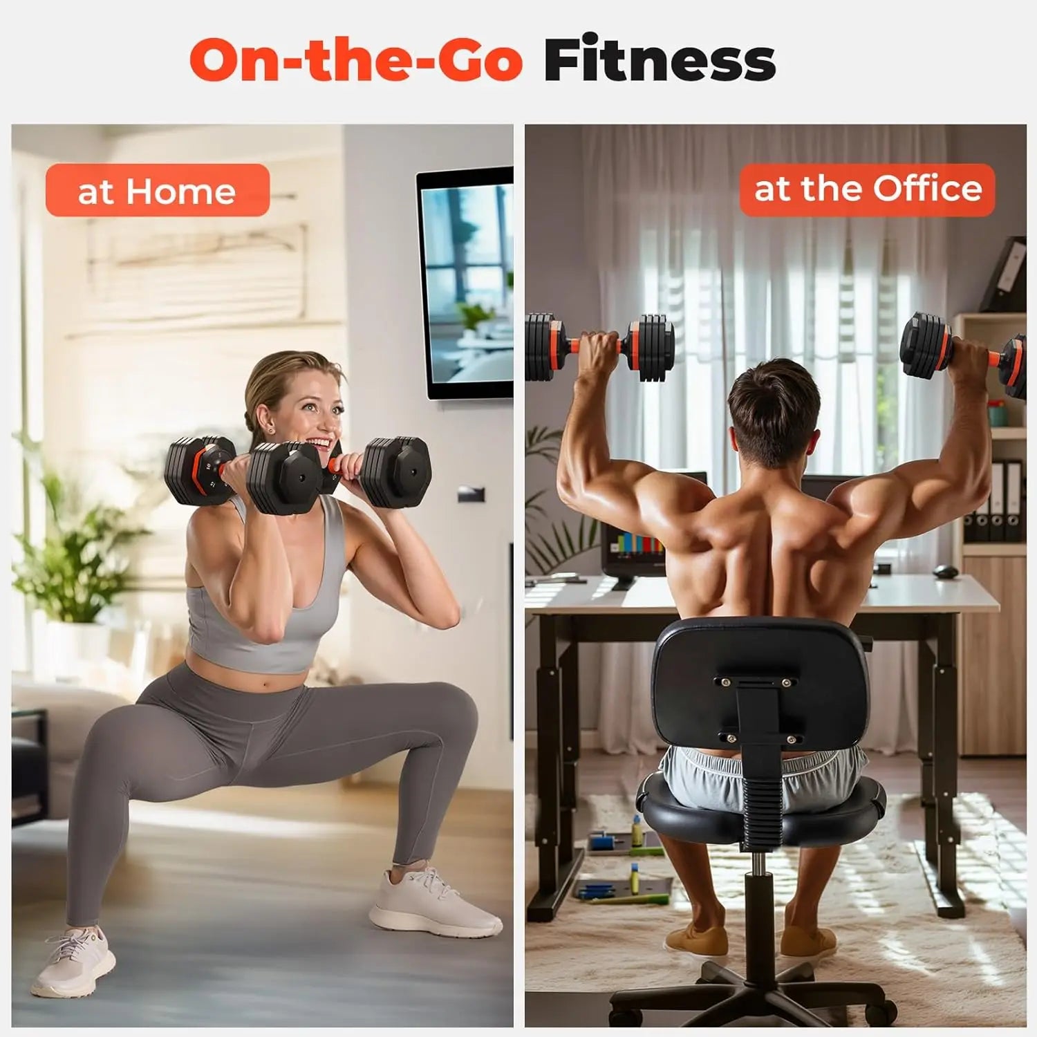 Adjustable 25LB Dumbbell Set - yourelevatedwellness