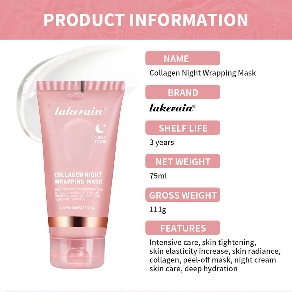 Collagen Jelly Overnight Facial Mask - yourelevatedwellness