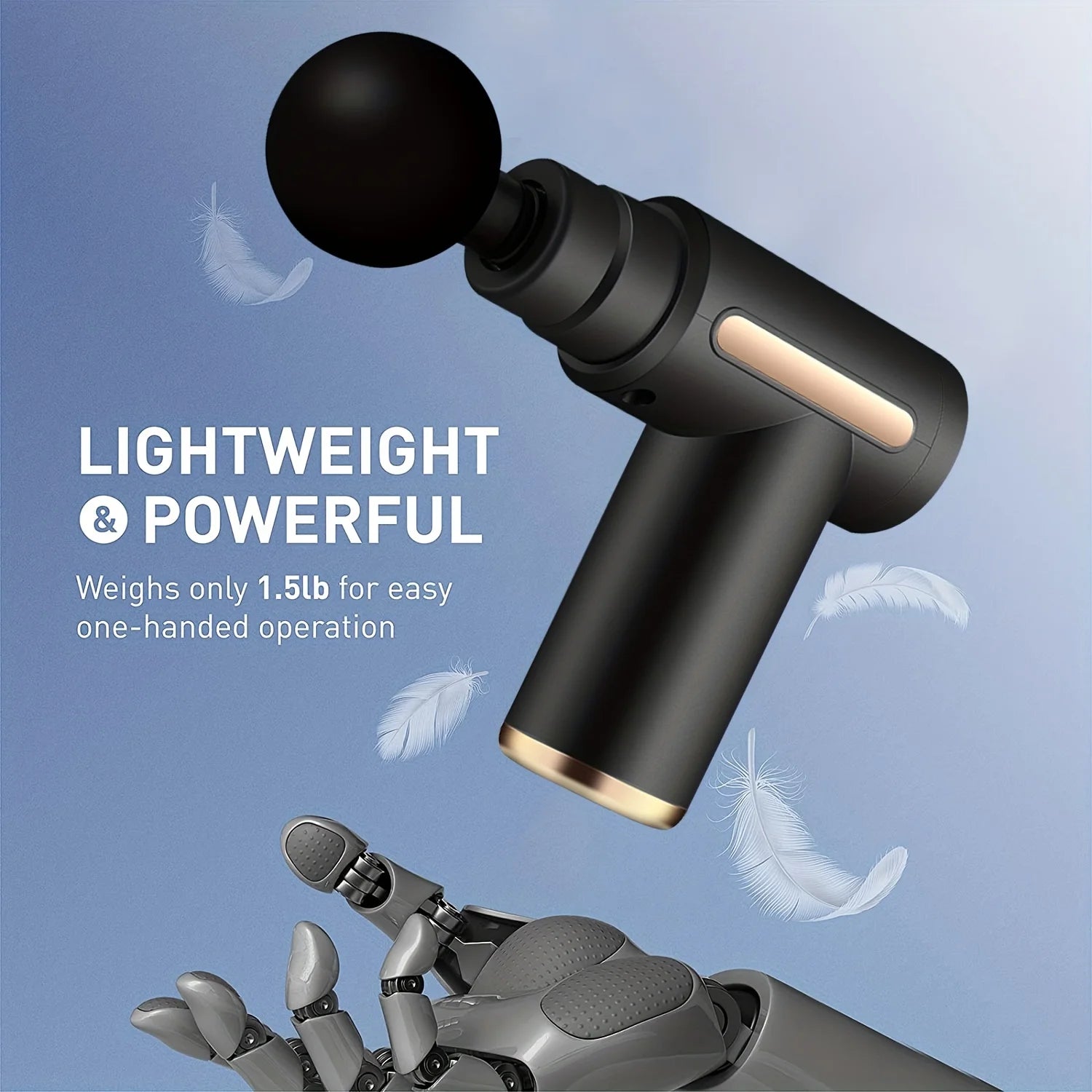 Electric Fascia Massage Gun for Deep Muscle Relief - yourelevatedwellness