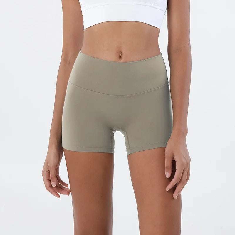 GymHUB Women’s High-Waist Hip-Lift Yoga Shorts - yourelevatedwellness