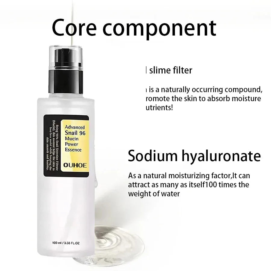 Advanced Snail 92/96 Mucin Power Essence/Cleanser/Cream Moisturizing Smoothing Nourishing High-end Hydrate Facial Skin Care yourelevatedwellness