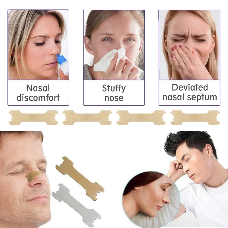 Breathable Anti-Snoring Nasal Strips (100/200/300pcs) - yourelevatedwellness