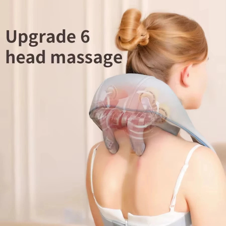 Wireless Neck & Shoulder Massage Shawl - yourelevatedwellness