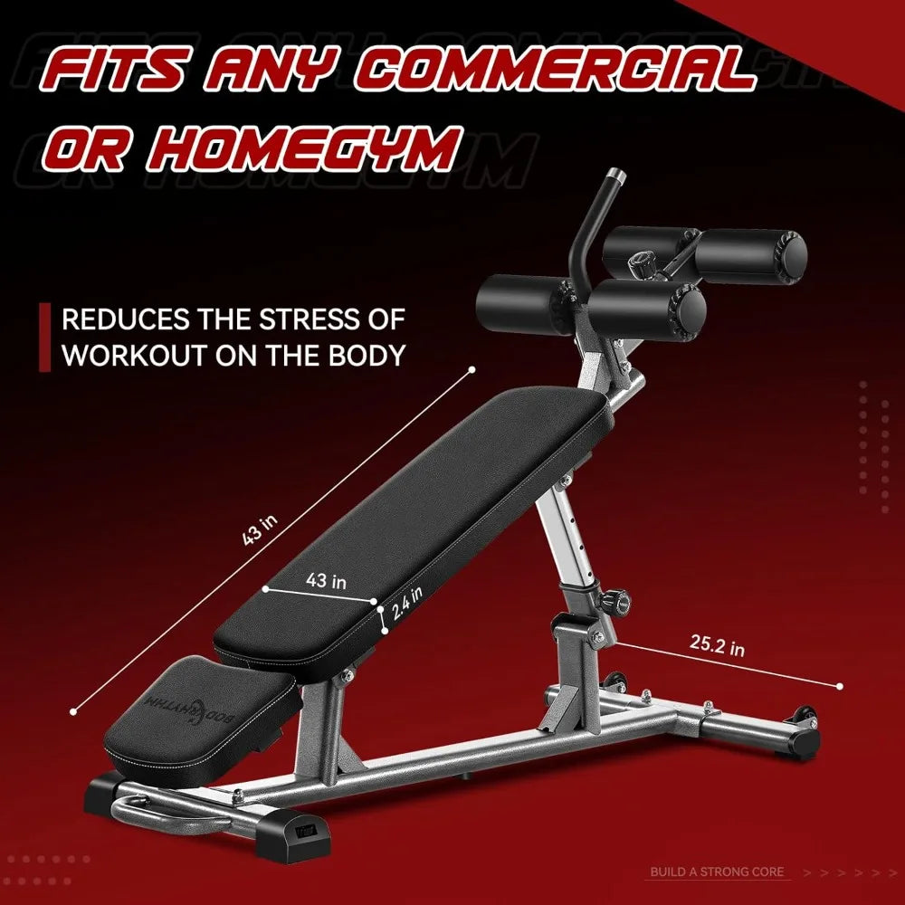 Adjustable Professional Sit-Up & Weight Bench - yourelevatedwellness