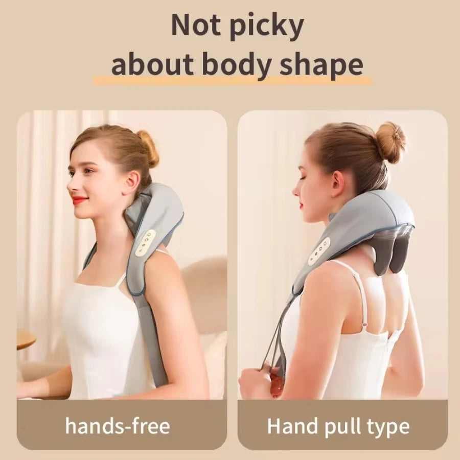 Wireless Neck & Shoulder Massage Shawl - yourelevatedwellness