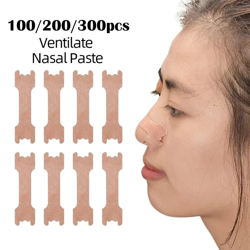 Breathable Anti-Snoring Nasal Strips (100/200/300pcs) - yourelevatedwellness