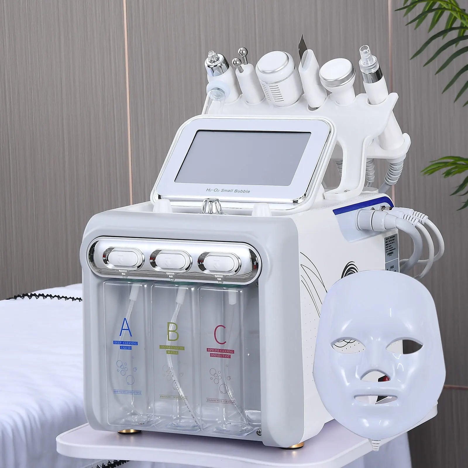 7-in-1 Hydrofacial Machine – H2O2 Aqua Peeling Skin Cleanser - yourelevatedwellness