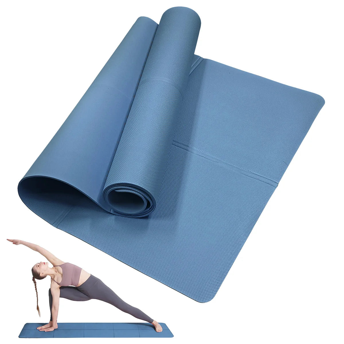 4mm EVA Anti-Slip Yoga & Fitness Mat - yourelevatedwellness