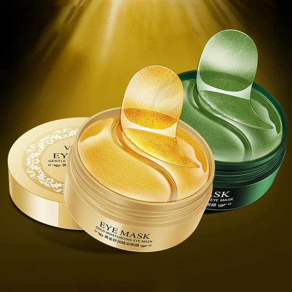 Gold Collagen Eye Mask – 60pcs Anti-Dark Circle & Firming Patches - yourelevatedwellness