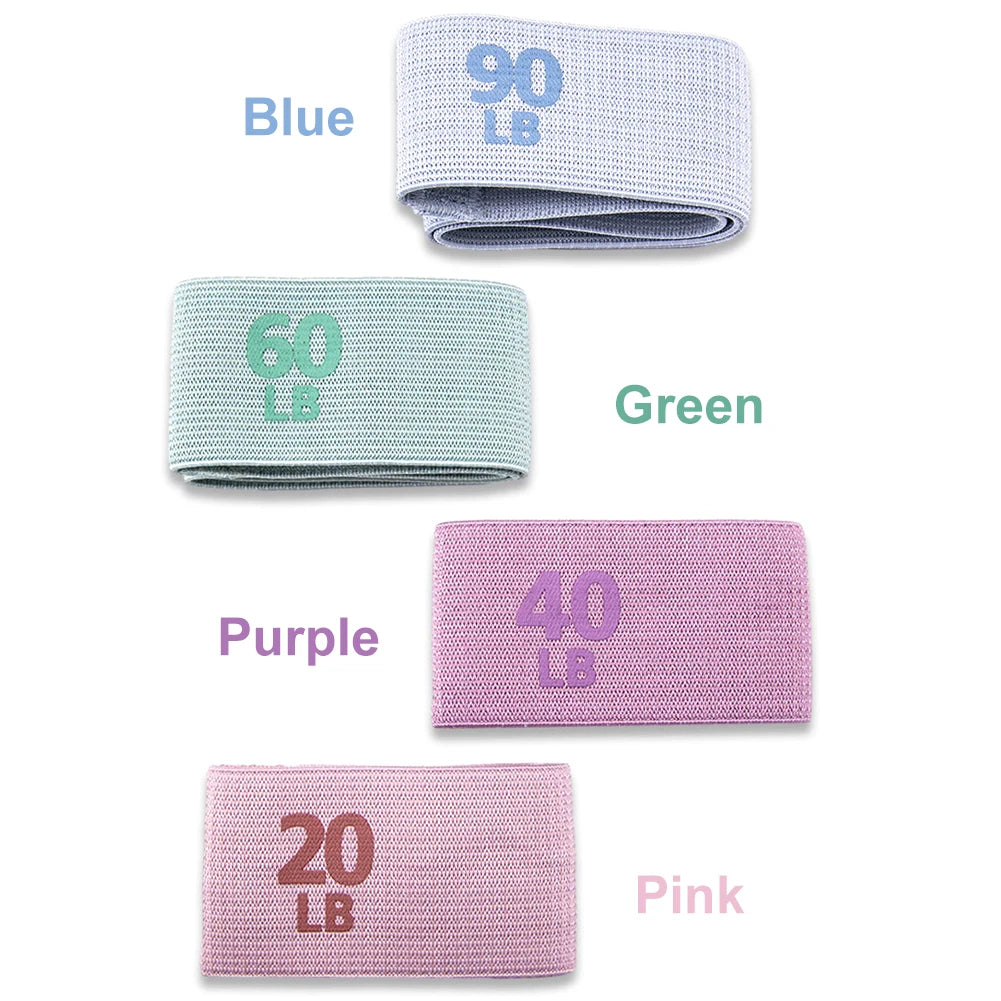 Resistance Hip & Glute Bands (1–3pcs) - yourelevatedwellness