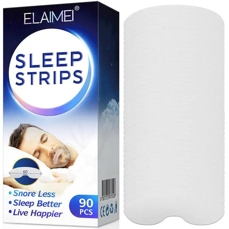 90pcs Anti-Snoring Mouth Tape Sleep Strips - yourelevatedwellness
