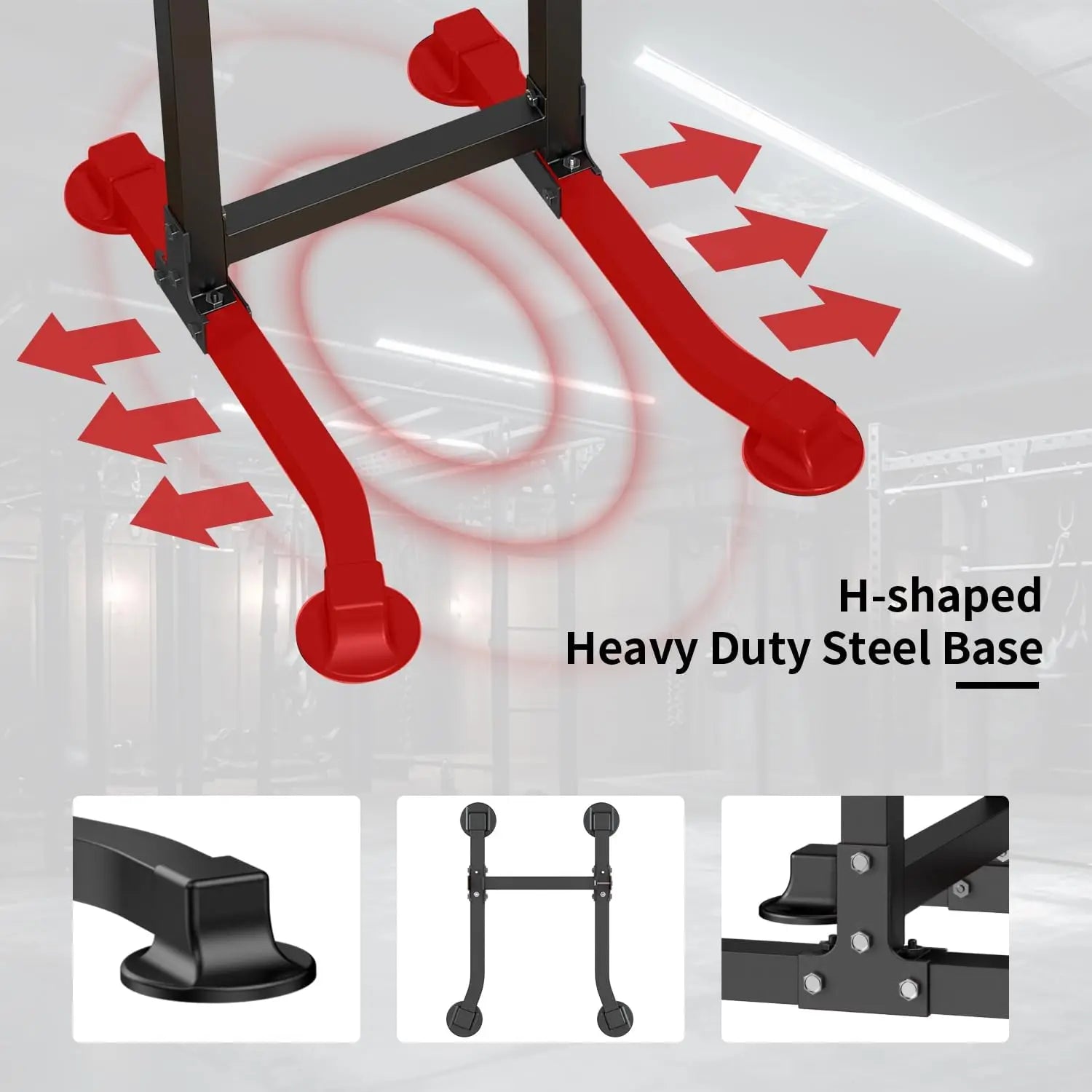 Adjustable Power Tower Dip & Pull-Up Station - yourelevatedwellness