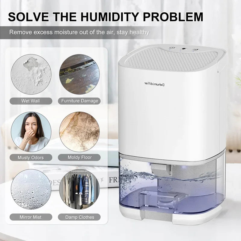 TINSOL Portable Home Air Dehumidifier - yourelevatedwellness