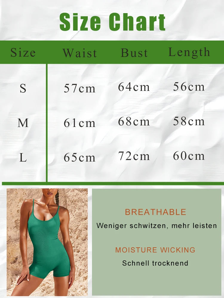 Women’s High-Waist Seamless Yoga Jumpsuit - yourelevatedwellness