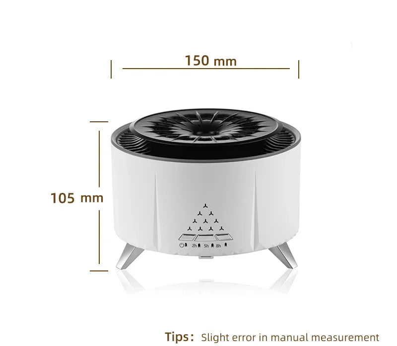 350ml Jellyfish Essential Oil Diffuser for Large Rooms - yourelevatedwellness