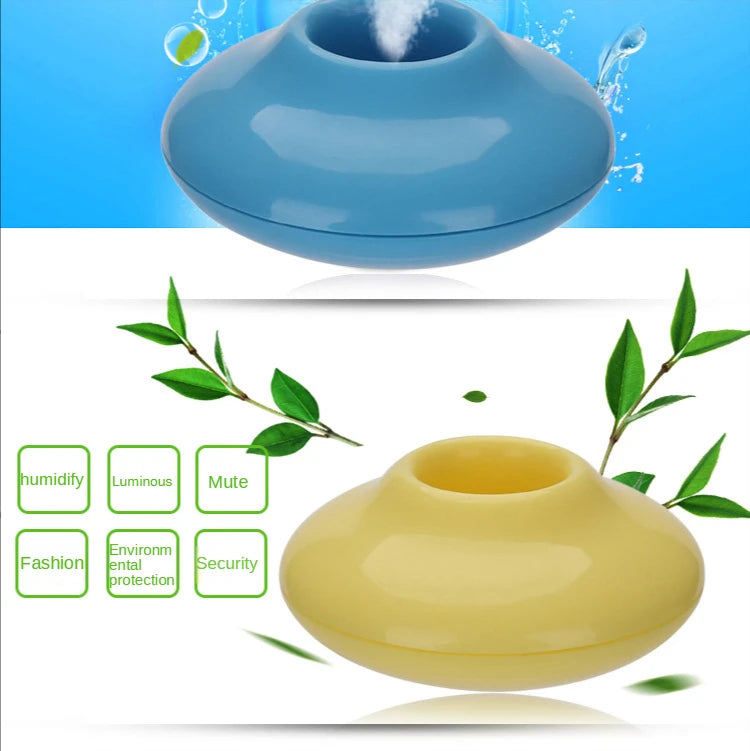 Portable Mini UFO Negative Ion Humidifier USB Air Humidifier Purifier Aroma Diffuser Steam for Home Purifier Diffuser Steam - yourelevatedwellness