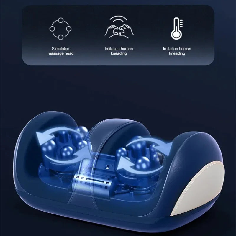 Extra-Large Electric Shiatsu Foot & Calf Massager with Heat - yourelevatedwellness