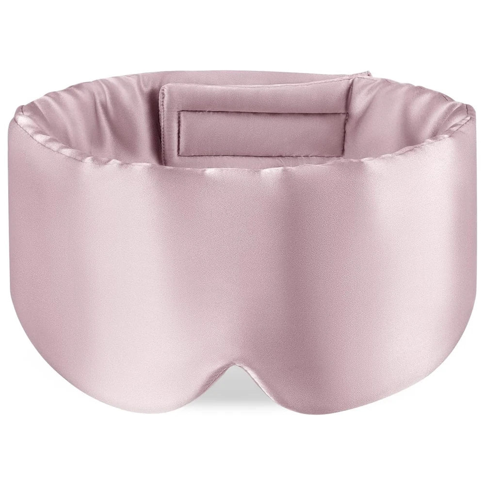 100% Mulberry Silk Sleep Mask Eyepatch - yourelevatedwellness