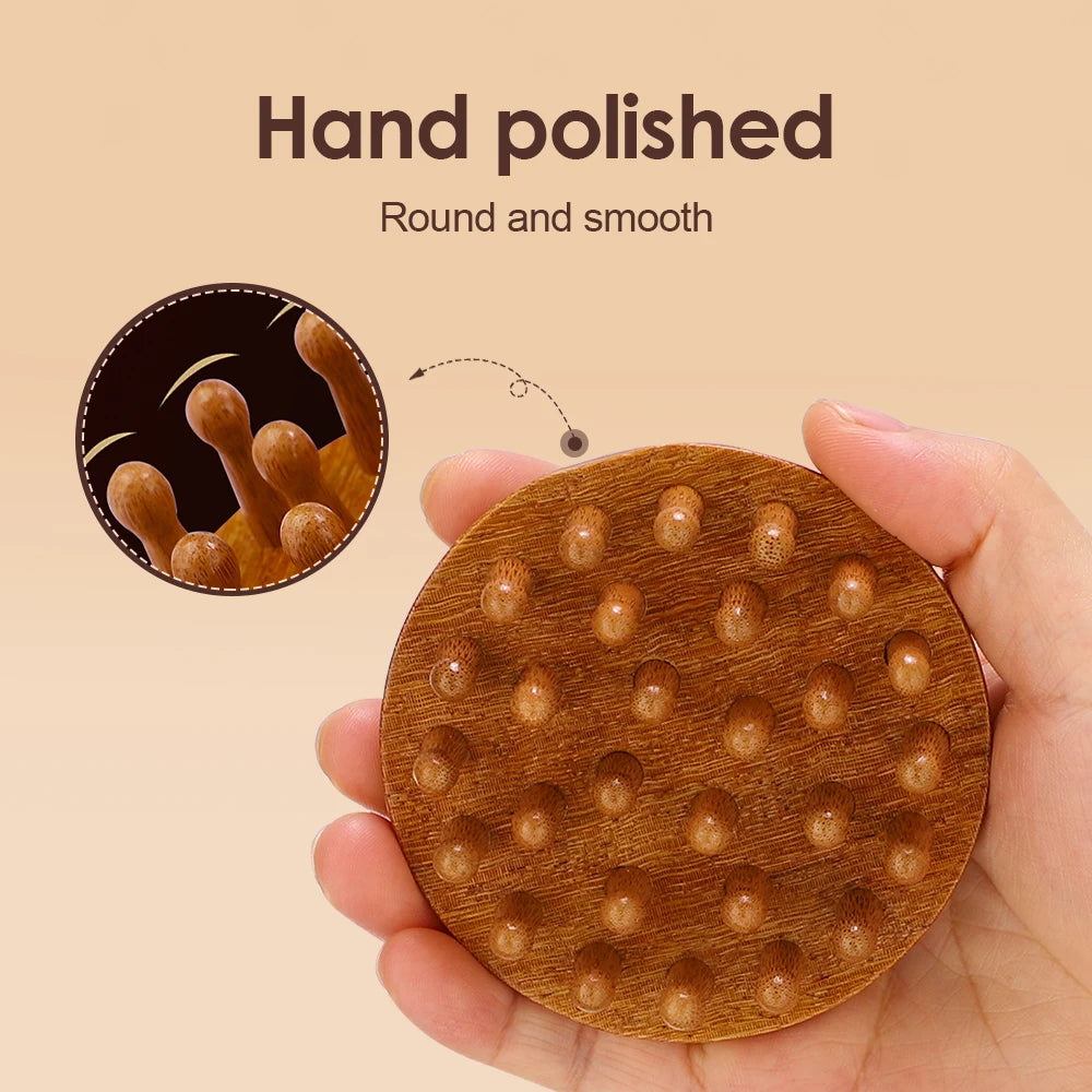 Multi-Functional Sandalwood Massage Comb - yourelevatedwellness