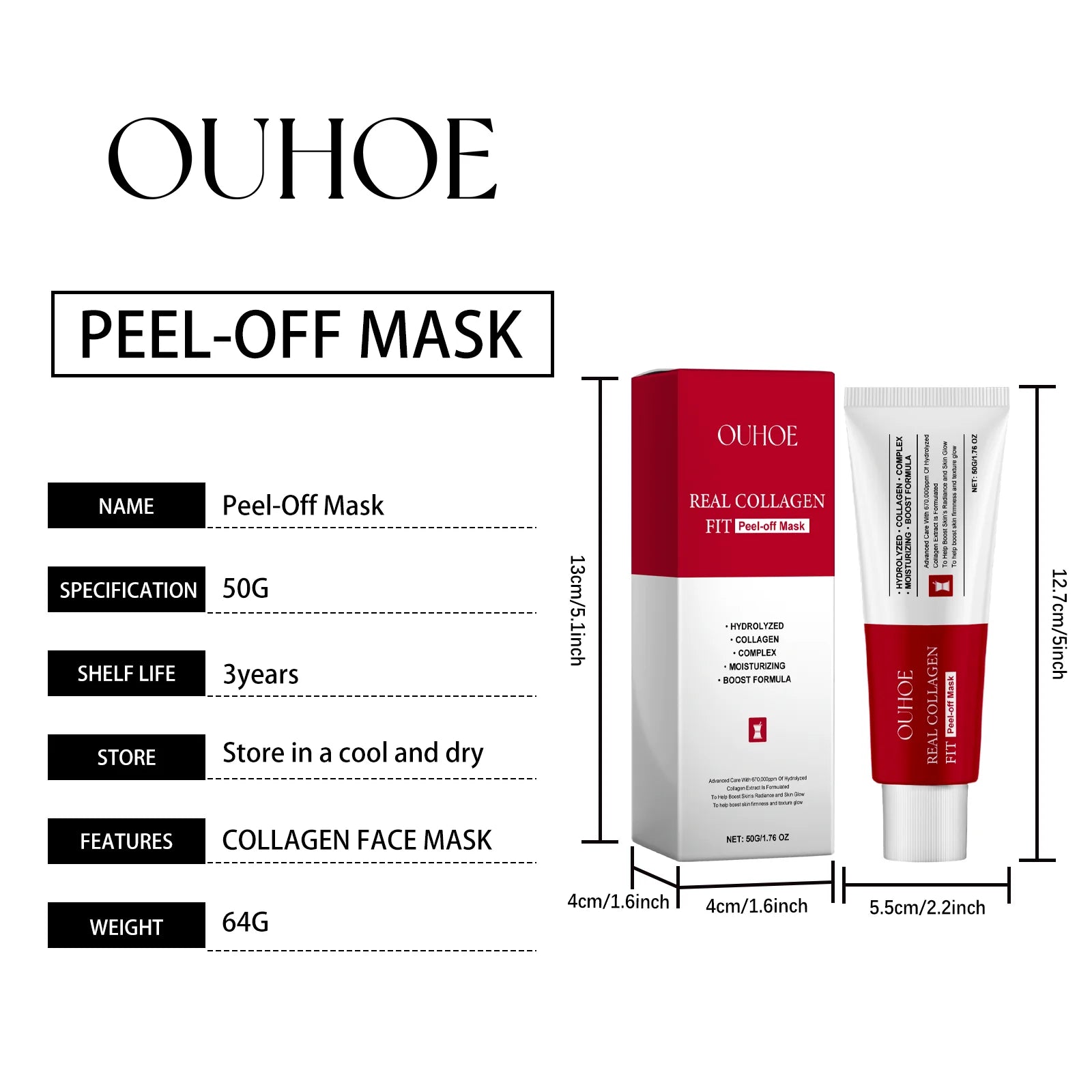 Collagen Peel-Off & Overnight Wrapping Mask – Hydrating K-Beauty Care - yourelevatedwellness
