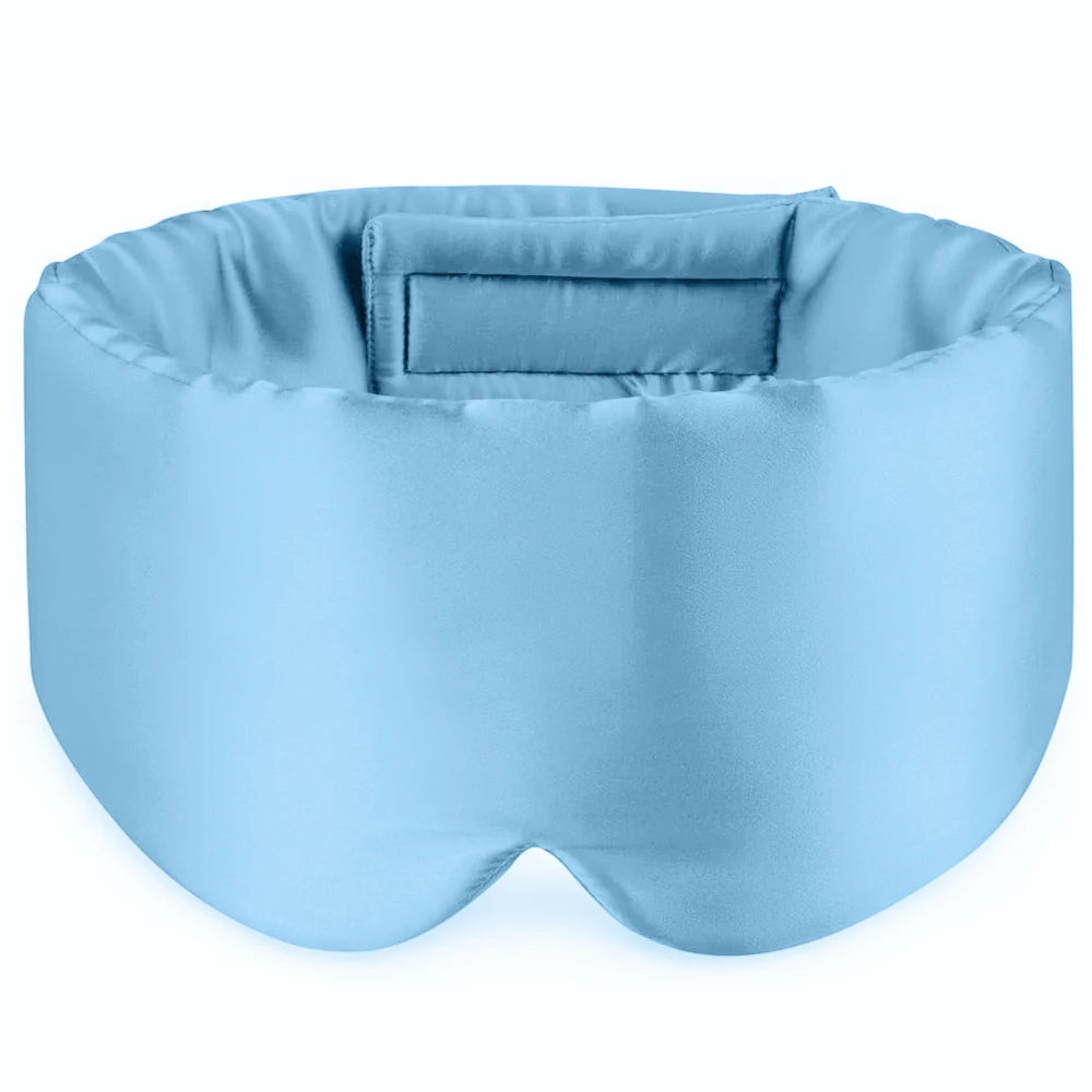 100% Mulberry Silk Sleep Mask Eyepatch - yourelevatedwellness