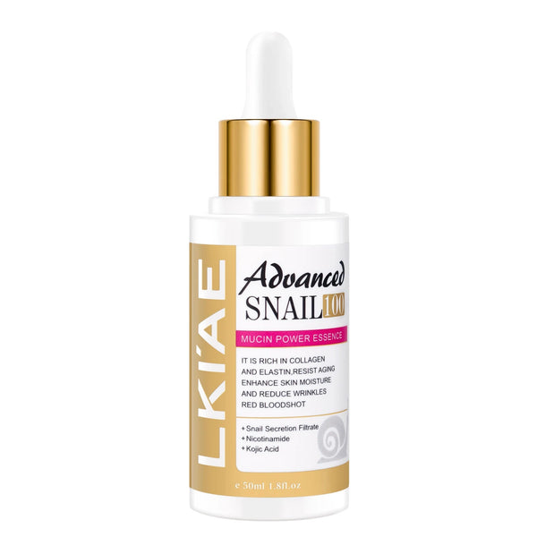 Advanced Snail 100% Mucin Power Essence, Brightening and Firming Skin, Anti-Aging, Reduce Dark Spots, Wrinkles, With Collagen yourelevatedwellness
