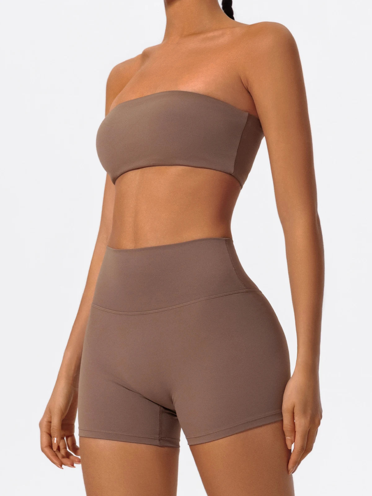 Women’s 2-Piece Strapless Fitness Set - yourelevatedwellness