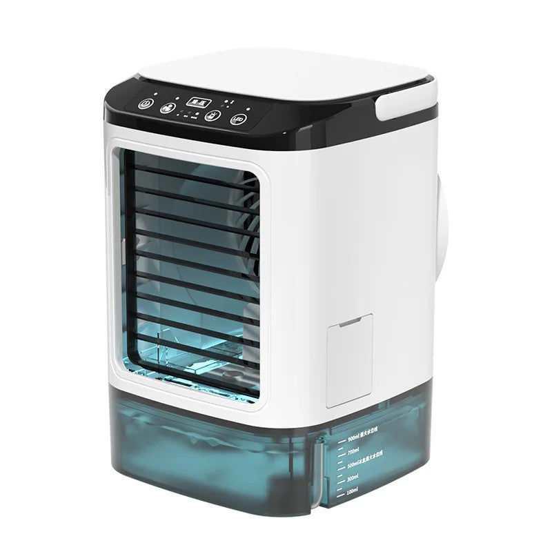Desktop Air Conditioner Fan – Portable Ultrasonic Air Cooler with Night Light - yourelevatedwellness