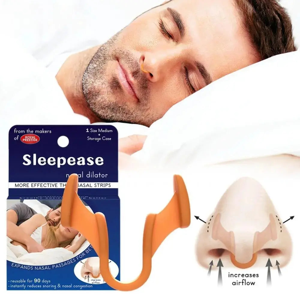 Silicone Nose Clip – Anti-Snoring Nasal Dilator - yourelevatedwellness