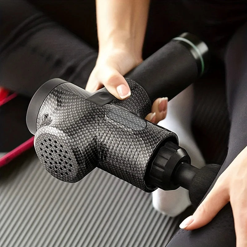 Electric Fascia Massage Gun for Deep Muscle Relief - yourelevatedwellness