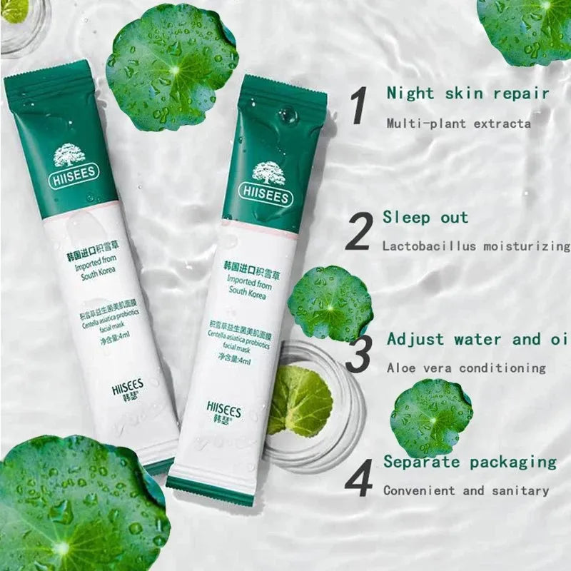 Centella Collagen Sleeping Face Mask – 30pcs Anti-Aging Care - yourelevatedwellness