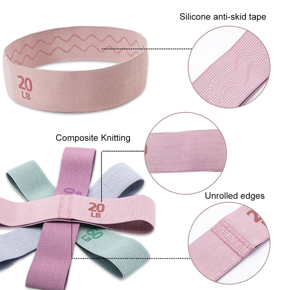 Resistance Hip & Glute Bands (1–3pcs) - yourelevatedwellness