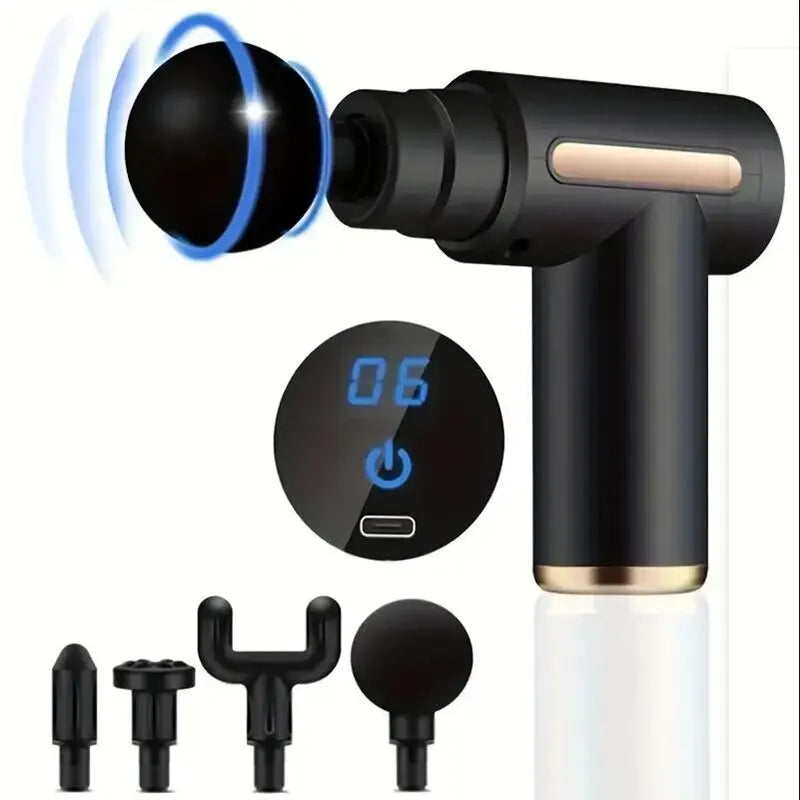 Electric Fascia Massage Gun for Deep Muscle Relief - yourelevatedwellness