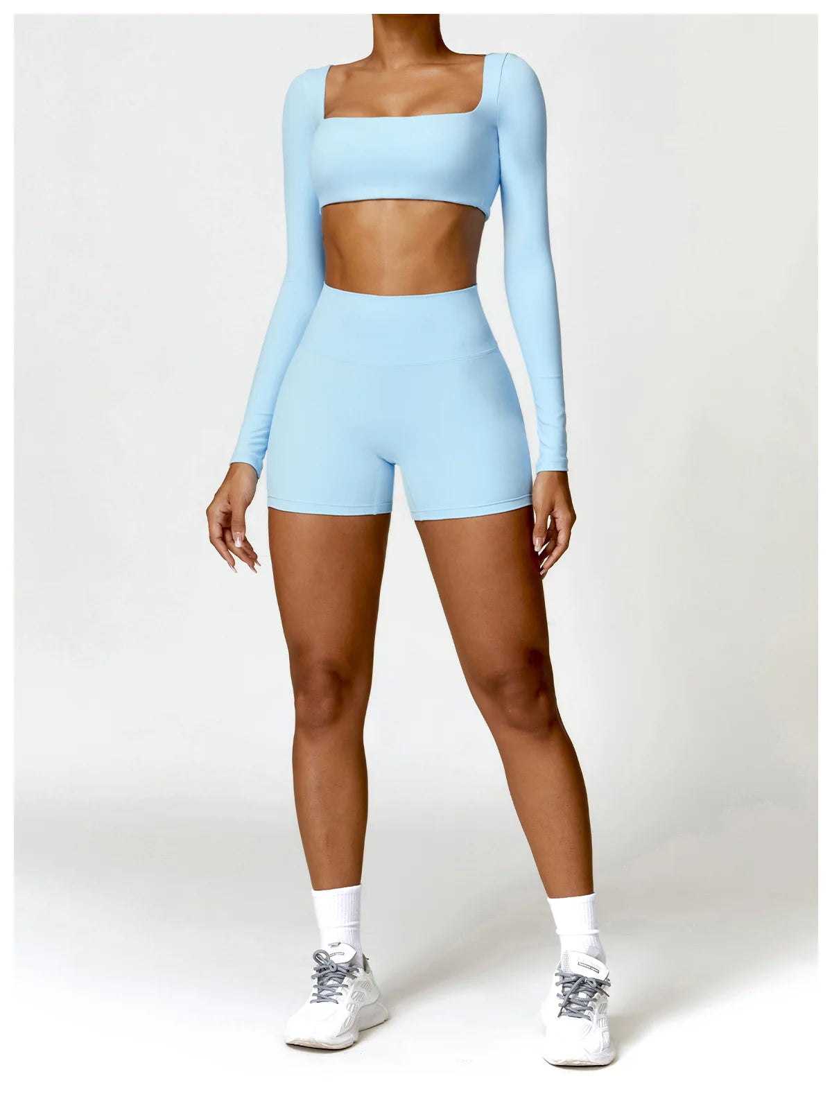 Women’s Quick-Dry Square Neck Gym Top - yourelevatedwellness