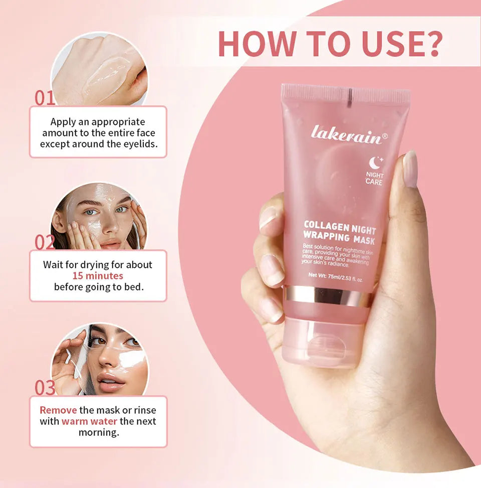 Collagen Jelly Overnight Facial Mask - yourelevatedwellness