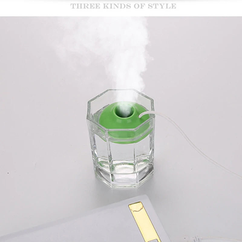 Portable Mini UFO Negative Ion Humidifier USB Air Humidifier Purifier Aroma Diffuser Steam for Home Purifier Diffuser Steam - yourelevatedwellness