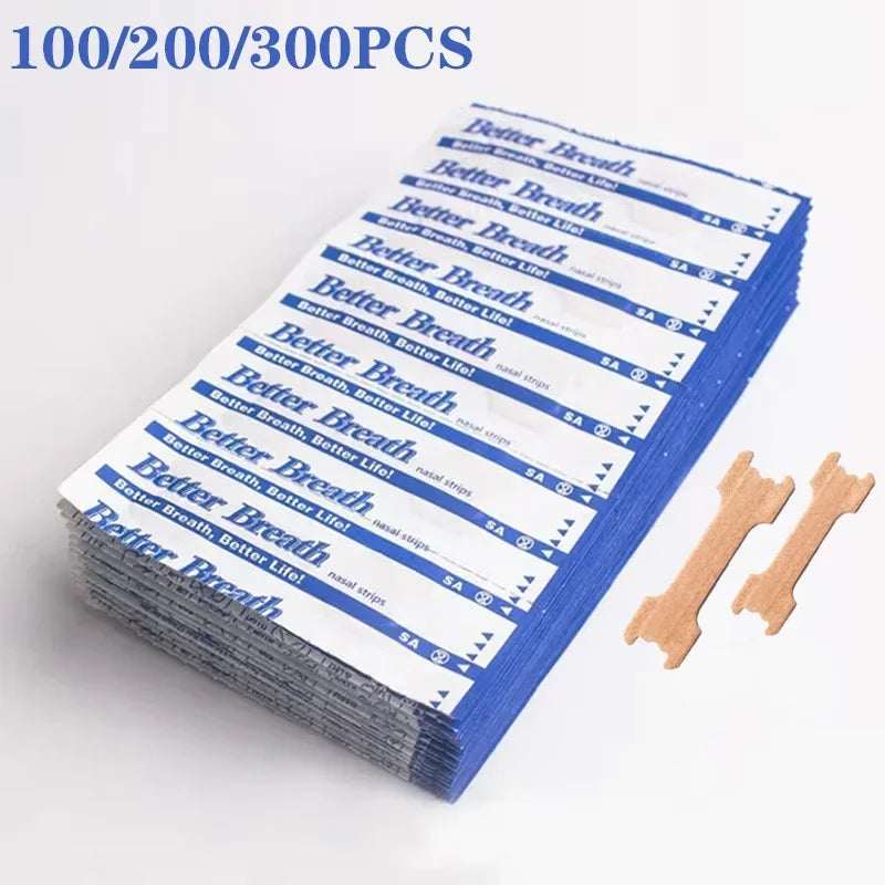 Breathable Anti-Snoring Nasal Strips (100/200/300pcs) - yourelevatedwellness