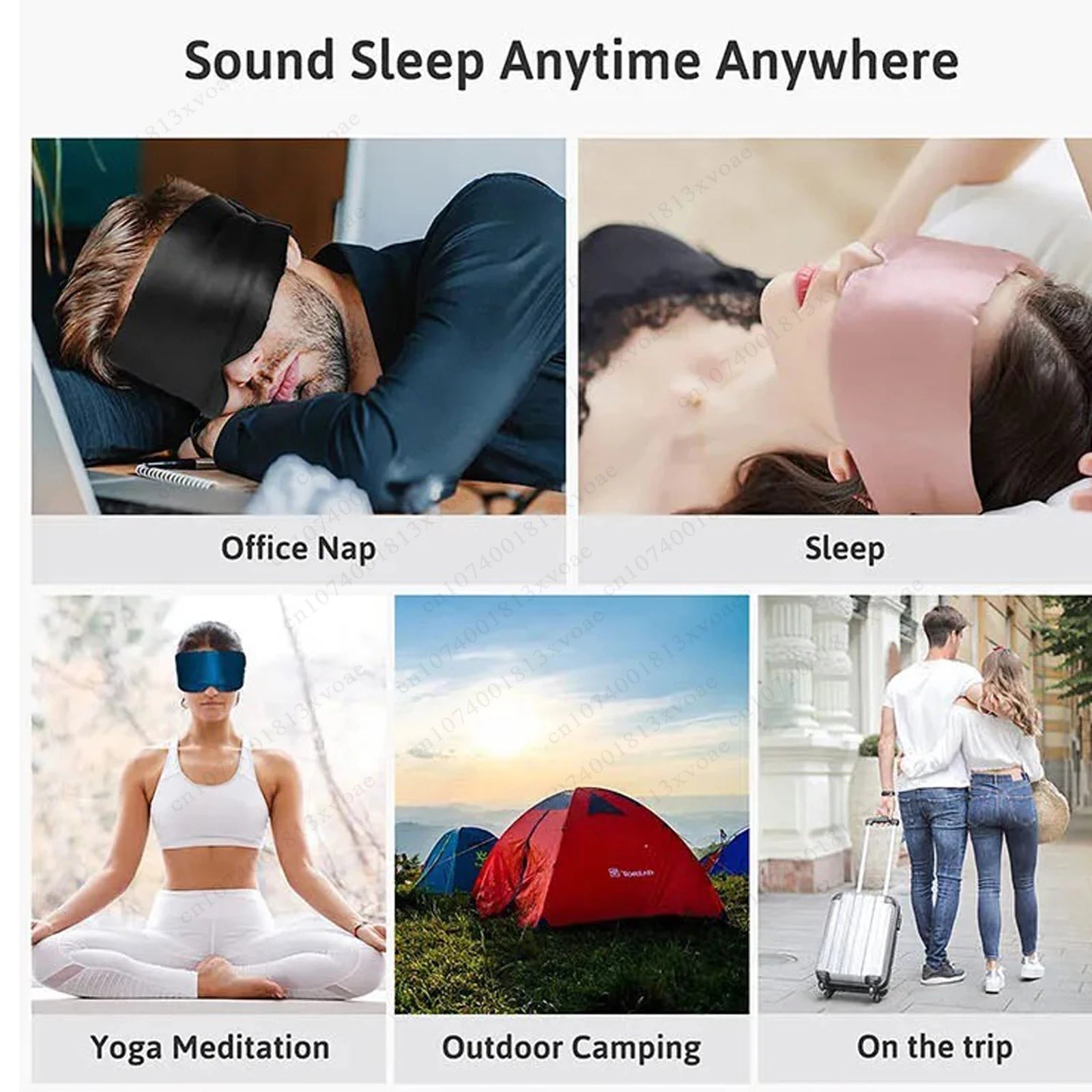 Soft Padded Sleep Eye Mask – Light Blocking Shade - yourelevatedwellness
