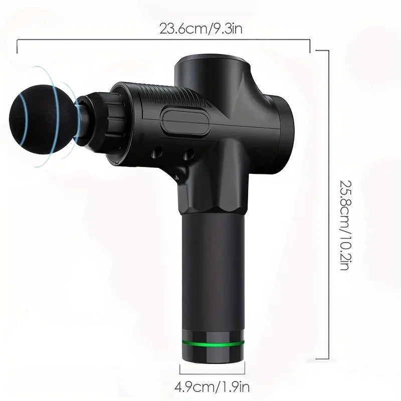 Electric Fascia Massage Gun for Deep Muscle Relief - yourelevatedwellness