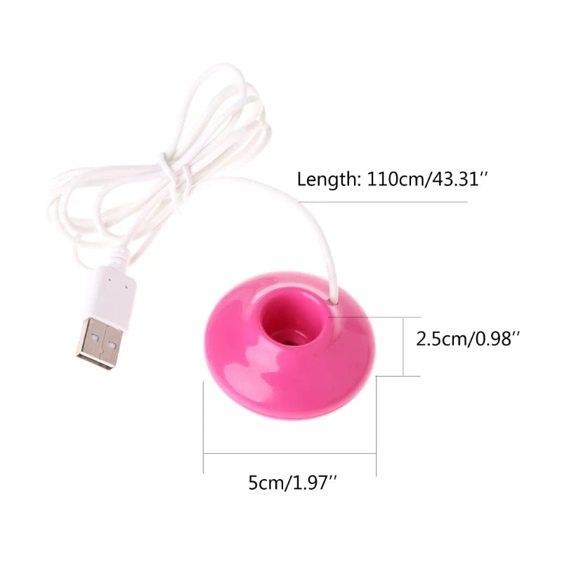 Portable Mini UFO Negative Ion Humidifier USB Air Humidifier Purifier Aroma Diffuser Steam for Home Purifier Diffuser Steam - yourelevatedwellness
