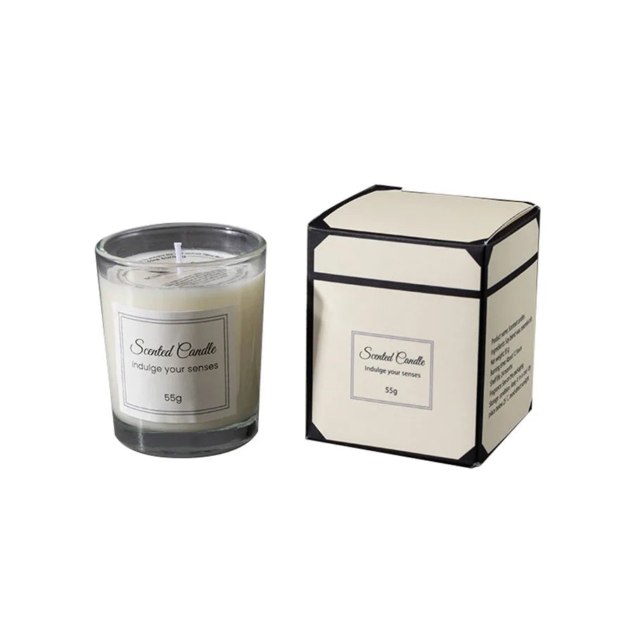 Premium Handmade Soy Wax Aromatherapy Candle in Gift Box - yourelevatedwellness