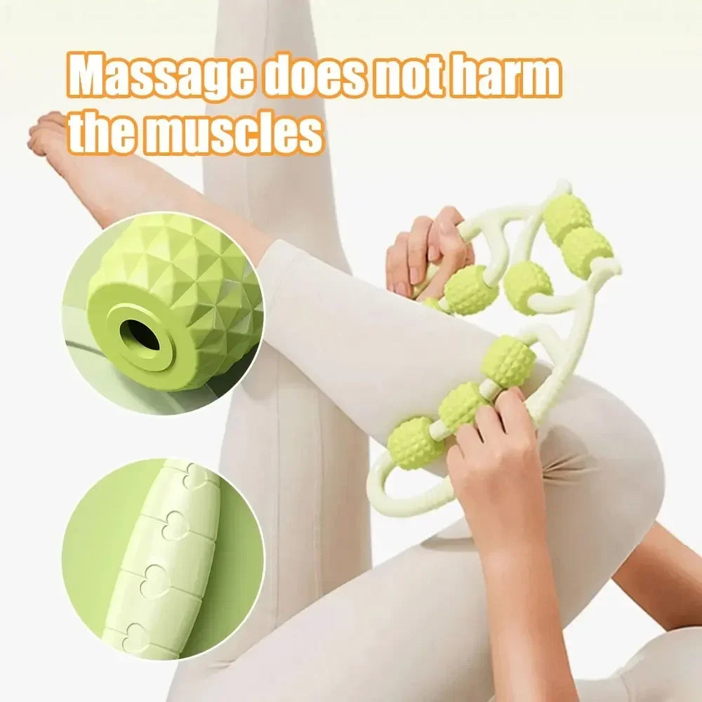 12-Wheel Leg & Thigh Massage Roller - yourelevatedwellness