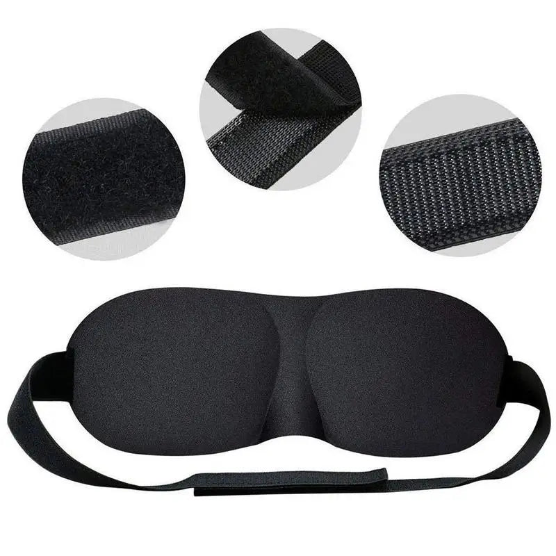 Portable Sleep Mask for Travel & Side Sleepers - yourelevatedwellness