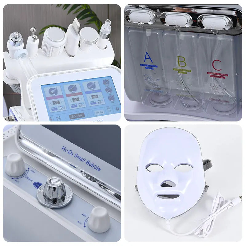 7-in-1 Hydrofacial Machine – H2O2 Aqua Peeling Skin Cleanser - yourelevatedwellness