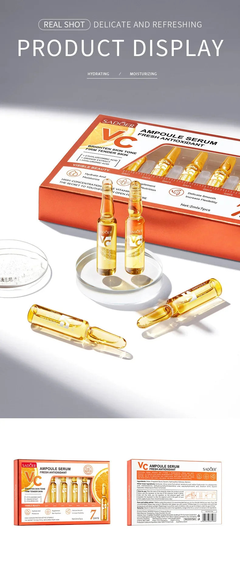 Vitamin C Brightening Face Serum - yourelevatedwellness