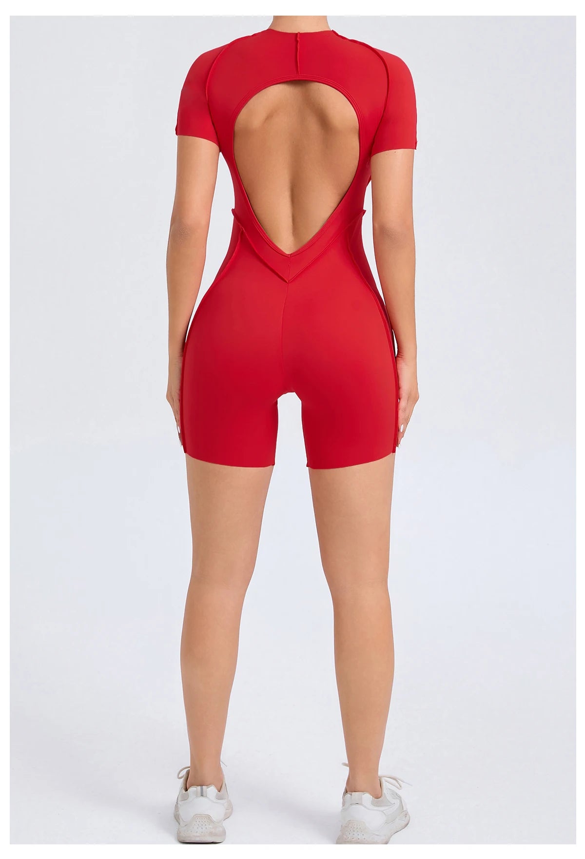 Women’s Backless Scrunch Booty Jumpsuit - yourelevatedwellness