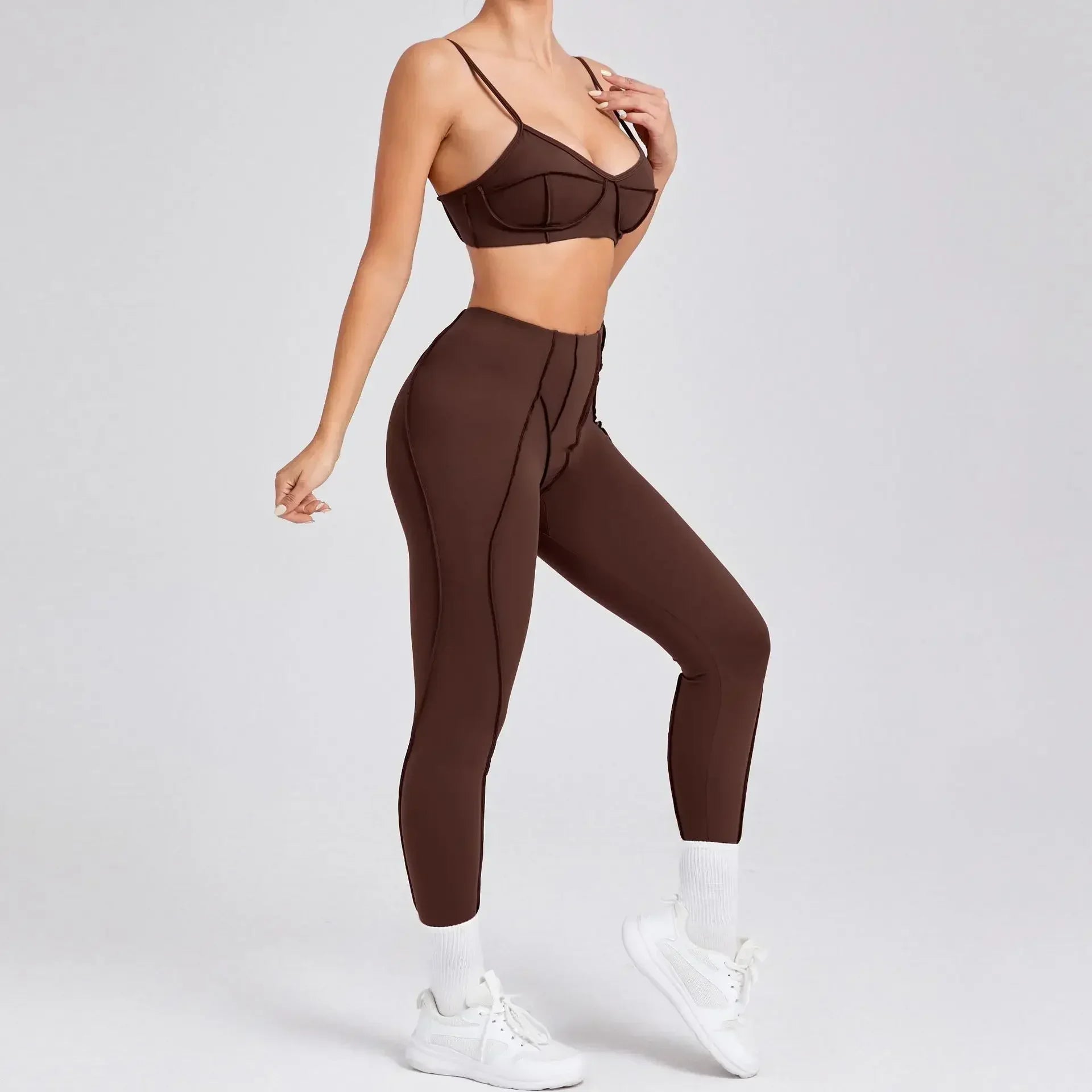 Women’s Seamless High-Waist Yoga Set - yourelevatedwellness