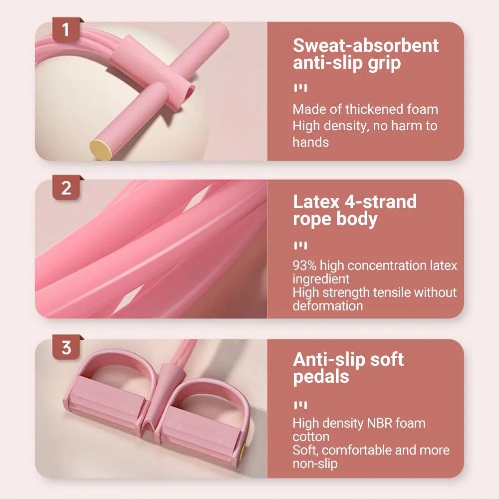 6-Tube Multi-Function Resistance Bands - yourelevatedwellness